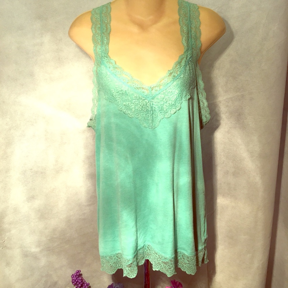 Teal Tank Top